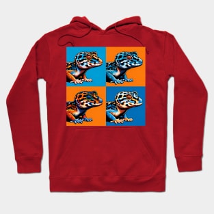 Tokay Gecko Pop Art - Cool Lizard Hoodie